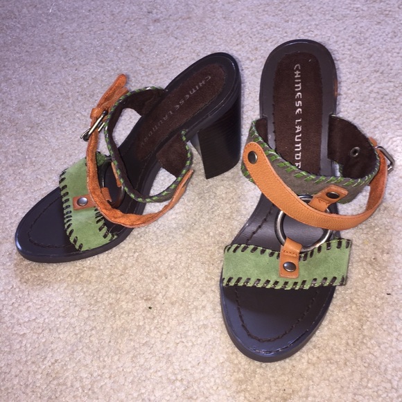 Chinese Laundry Shoes - ChineseLaundry women’s heeled sandals size 6M